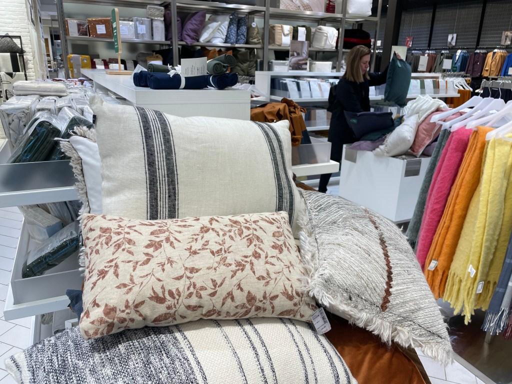 Choisir ses coussins